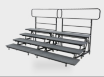Four-tier choir platform CS4