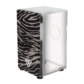 Acrylic fiber transparent glass fiber tiger stripe front panel [