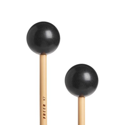 FREER PERCUSSION Xylophone Mallets Charcoal-colored enlarged ball K7